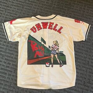 Boston Red Sox Unwell Alex Father Cooper Jersey Limited Edition SGA Large Big Al